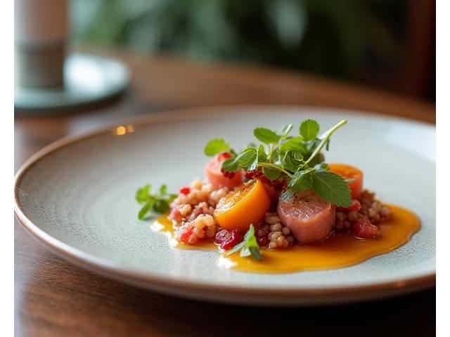 Σετ κεραμικών για fine dining εστιατόριο